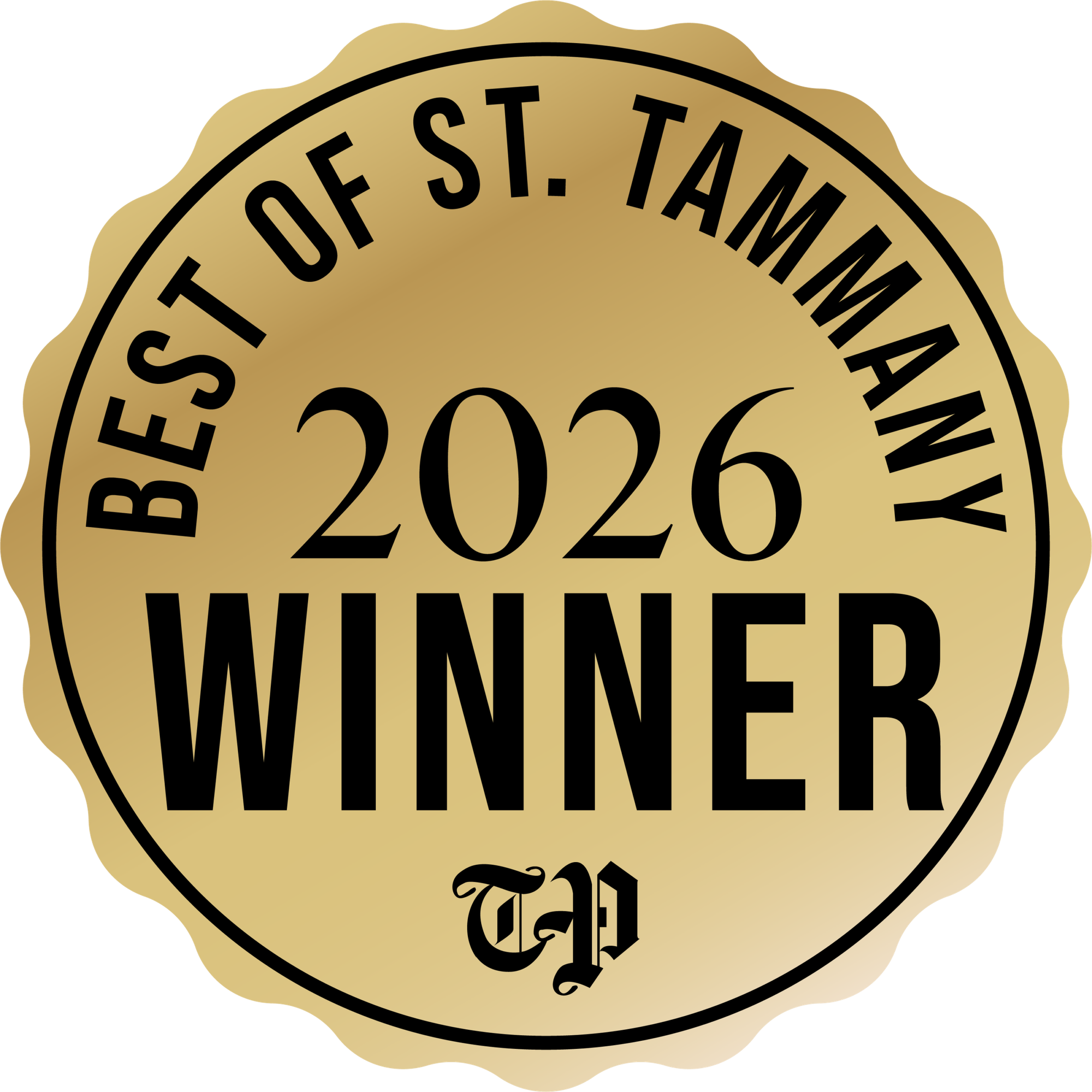 Voted Best of St. Tammany 2026 Legacy Construction and Development Winner for Excellence in Quality