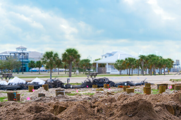 Reviewing construction permits before starting a commercial construction project.